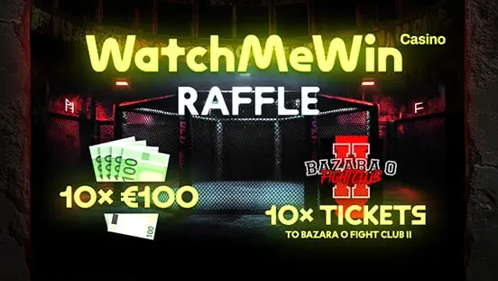 Pre-Launch Power Move: WMW Casino’s 10×€100 & “BAZARA 0 Fight Club II” Ticket Raffle
