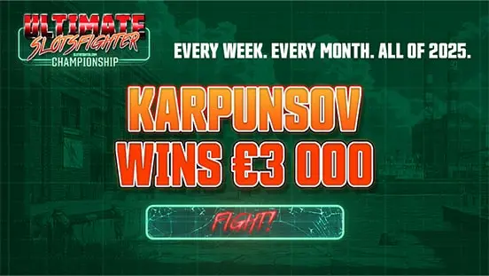 KARPUNSOV Wins €3,000 — The Second USC Monthly Final